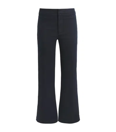 Paige Leenah Flared Jeans In Black