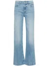 Paige Leenah High-rise Wide-leg Jeans In Blue