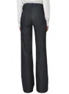 PAIGE LEENAH HIGH RISE WITH GOLD CLASP WIDE LEG JEAN IN MONTECITO