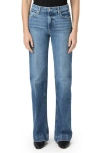 Paige Leenah High Rise Straight Jeans In Wings In Wings