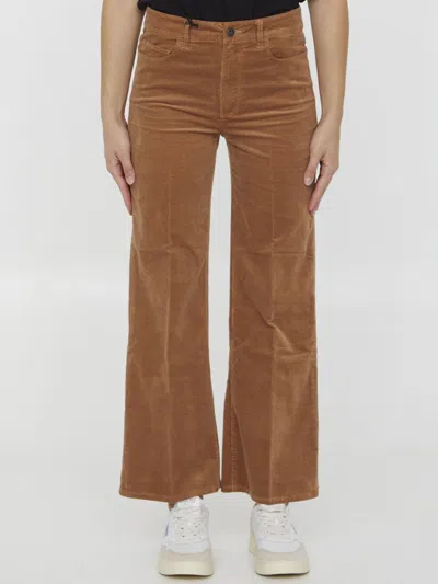Paige Leenah Jeans In Brown