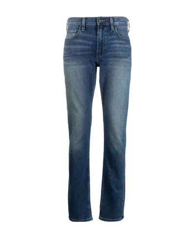 Paige Lennox Markley Slim-cut Jeans In Blue