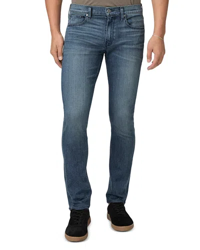 PAIGE LENNOX SLIM FIT JEANS IN SILICH BLUE
