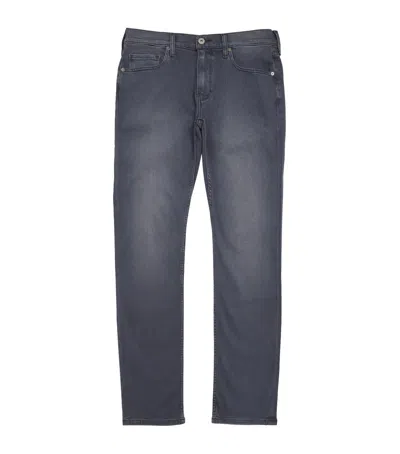 Paige Lennox Slim Jeans In Gray