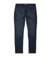 Paige Normandie Straight Leg Jeans In Navy