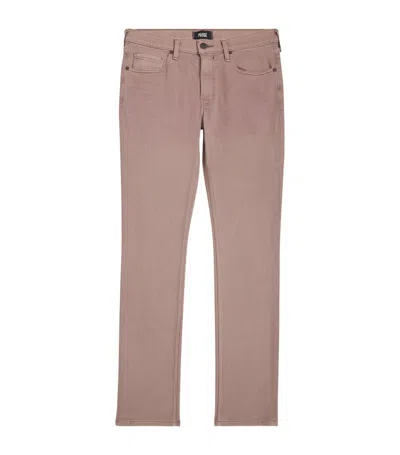Paige Lennox Slim Jeans In Pink