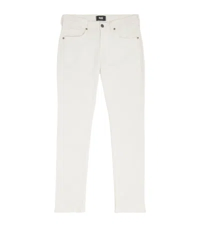 Paige Lennox Slim Jeans In White