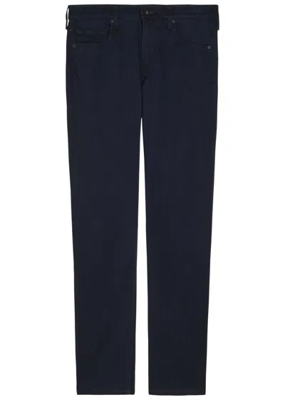 Paige Lennox Slim-leg Jeans In Black