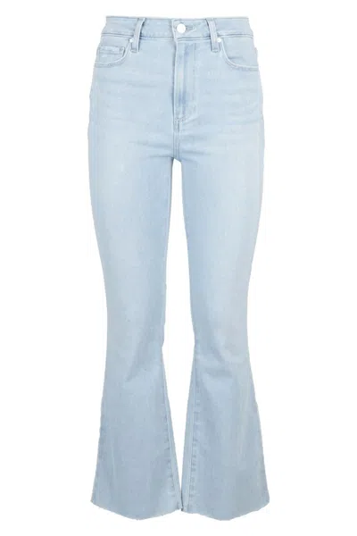 Paige Light Blue Boot Cut Jeans