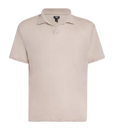 Paige Linen Shelton Polo Shirt
