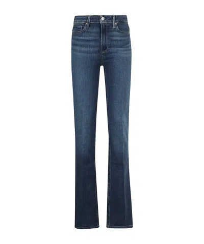 PAIGE LOGO DENIM PANTS