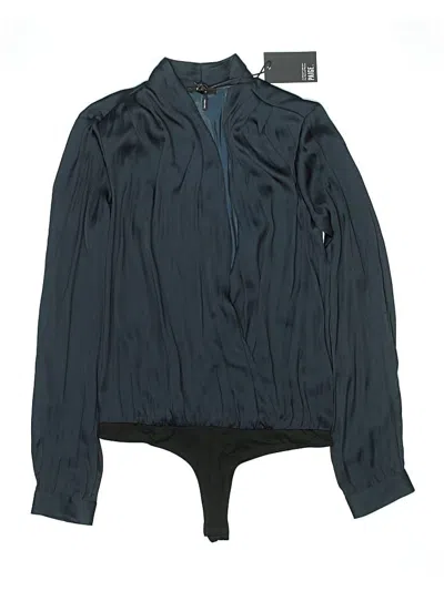 Pre-owned Paige Long Sleeve Blouse In Blue