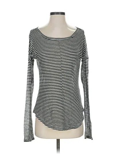 Pre-owned Paige Long Sleeve T-shirt In Black