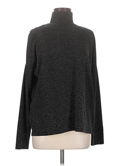 Pre-owned Paige Long Sleeve Top Gray Turtleneck Tops