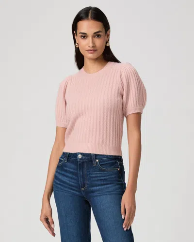 Paige Lucerne Sweater Top In Pink