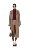 Paige Lucrezia Coat In Rye Brown Multi