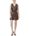 Paige Luisa Dress In Brown