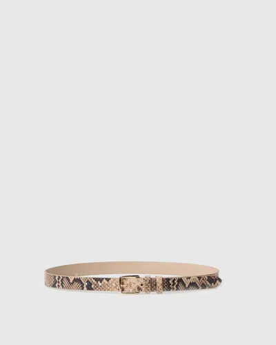 Paige Macey Belt In Tan
