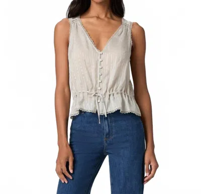 Paige Maiden Top In Sea Mist In Neutral
