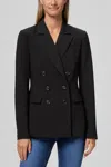 Paige Malbec Blazer In Black In Black