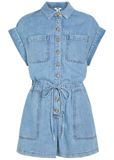 Paige Maliah Romper In Blue