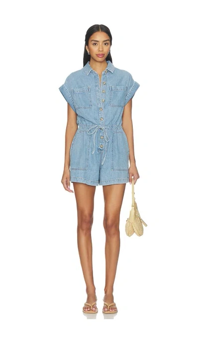 Paige Maliah Romper In Blue