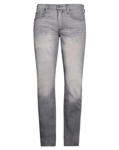 Paige Man Jeans Charcoal Size 32 Rayon, Cotton, Polyester, Elastane In Multi
