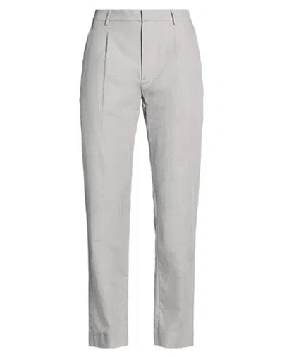 Paige Man Pants Grey Size 34 Cotton, Lyocell In Gray