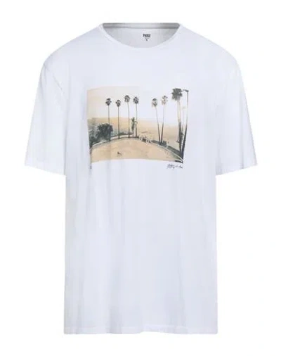 Paige Man T-shirt White Size Xl Supima