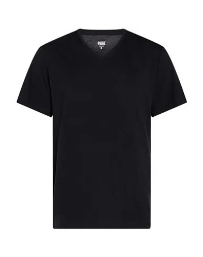 Paige Man T-shirt Black Size M Cotton