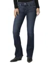 Paige Manhattan Mid Rise Bootcut Jeans In Blue