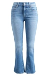 Paige Manhattan High Waist Bootcut Jeans In Blue