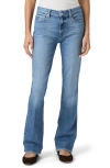 Paige Manhattan High Waist Bootcut Jeans In Blue
