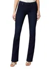 Paige Manhattan Mid Rise Slim Bootcut Jeans In Lana In Blue