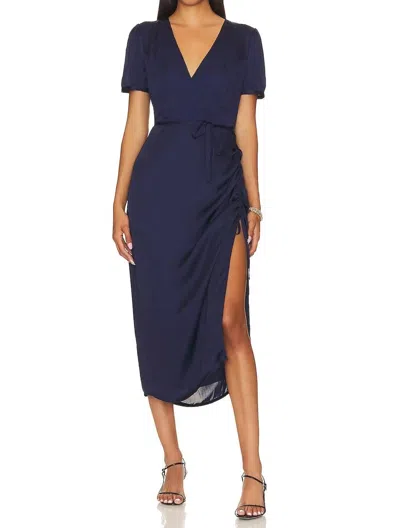Paige Manuela Dress In Dark Galaxy In Multi