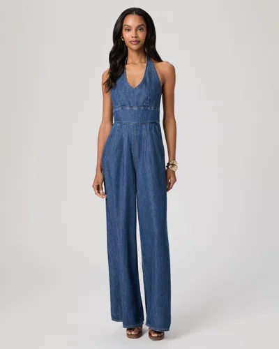 Paige Marilyn Jumpsuit In Blue