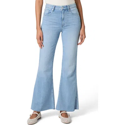Paige Marlow High Waist Skimmer Flare Jeans In Blue