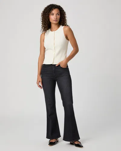 Paige Marlow Skimmer Flare Jean In Black
