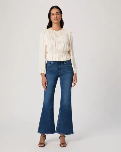 Paige Marlow Skimmer Flare Jean In Blue
