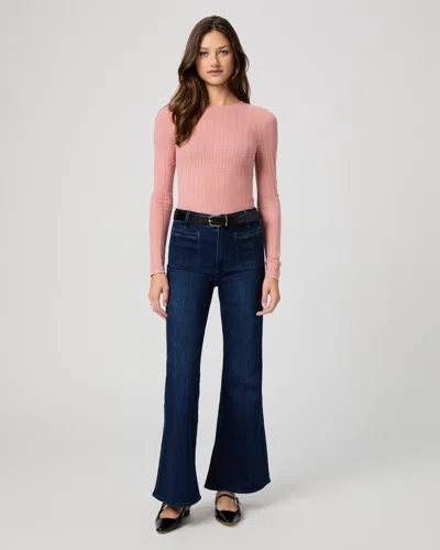 Paige Marlow Skimmer Flare Jean In Blue