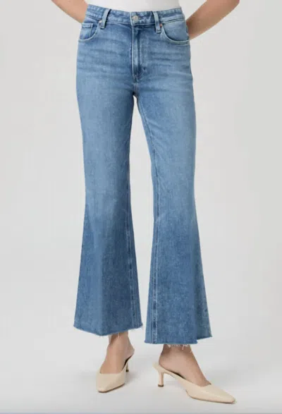 Paige Marlow Skimmer Jeans In Bebop In Blue