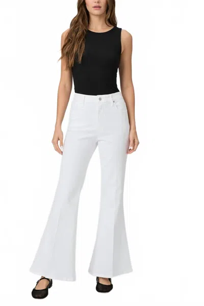 Paige Marlow Skimmer Jeans In Crisp White