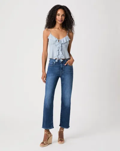 Paige Mason Ankle Straight Jean In Blue