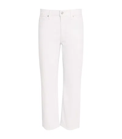 Paige Mason Ankle Straight Jeans In White