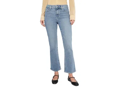 Paige Mason Crop Bootcut In Divine In Blue