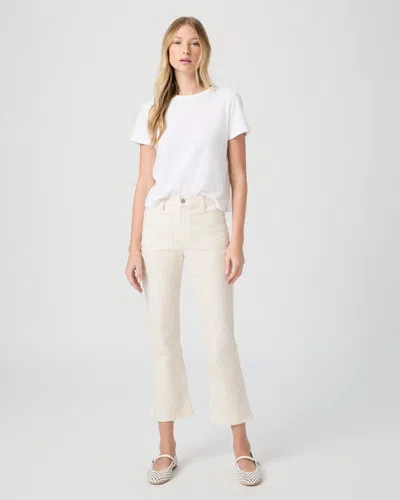 Paige Mason Crop Bootcut Jean In Multicolor