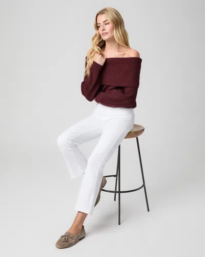 Paige Mason Crop Bootcut Jean In Multi