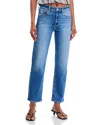 Paige Mason High Rise Ankle Jeans In Big Ben In Blue