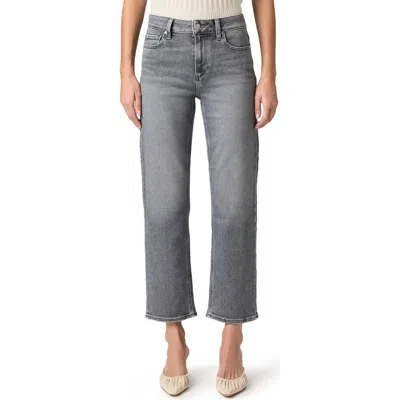 Paige Mason Mid Rise Ankle Straight Leg Jeans In Multi
