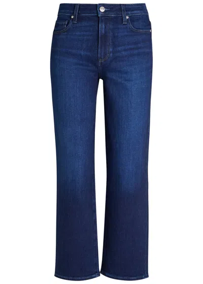 Paige Mason Straight-leg Jeans In Blue